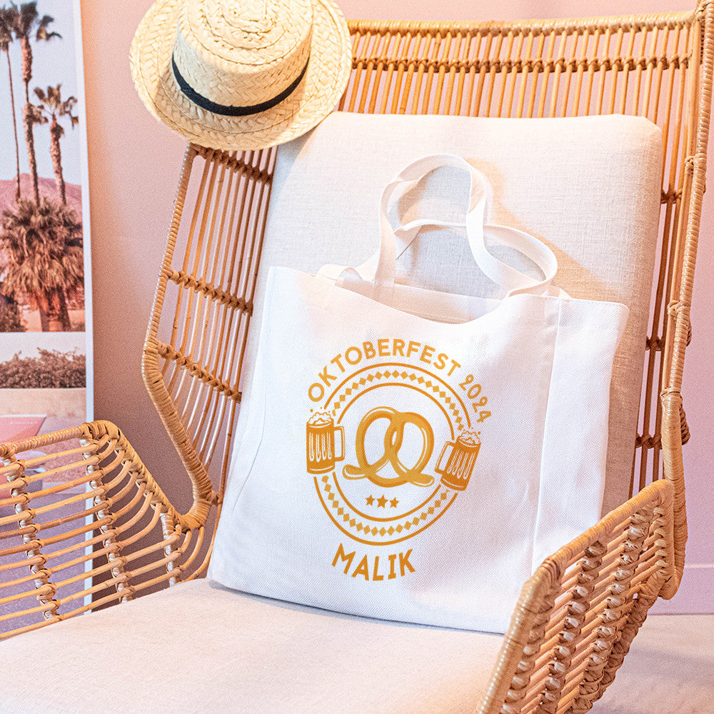 Tote bag Cabas Oktoberfest à Personnaliser - Tote Bag Personnalisé
