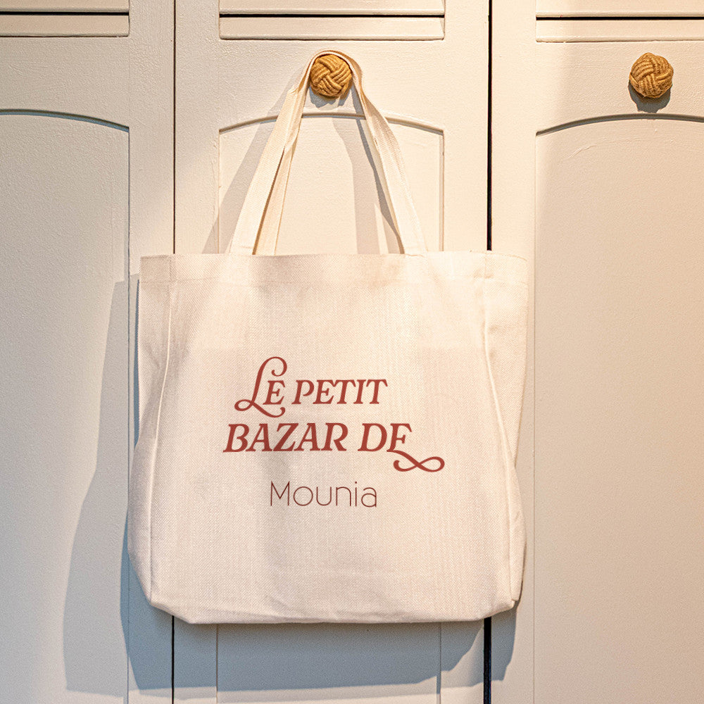 Tote bag Cabas Prénom à Personnaliser - Tote Bag Personnalisé
