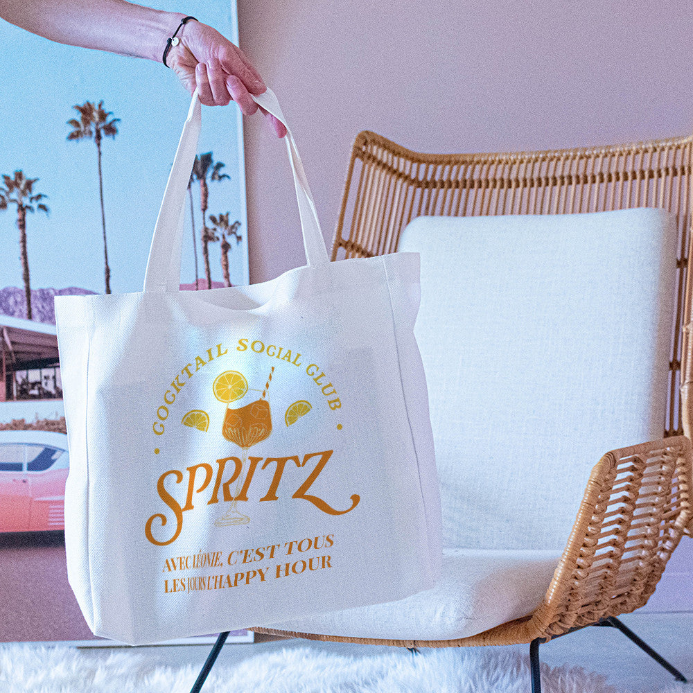Tote bag Cabas Spritz à Personnaliser - Tote Bag Personnalisé