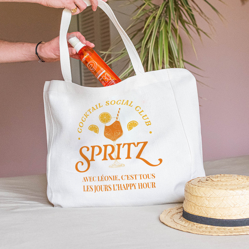 Tote bag Cabas Spritz à Personnaliser - Tote Bag Personnalisé