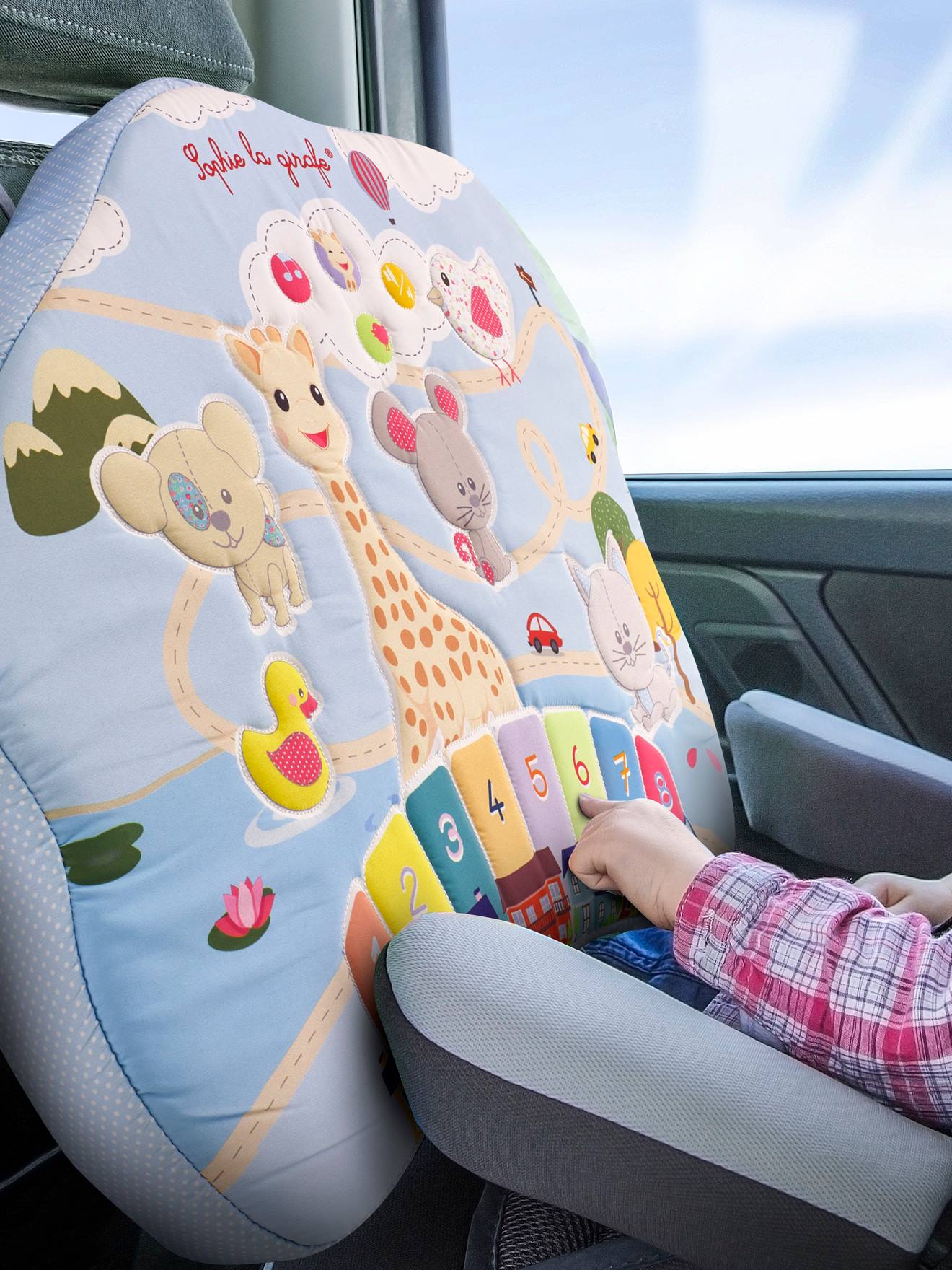 Touch & play board Sophie la Girafe - vulli blanc