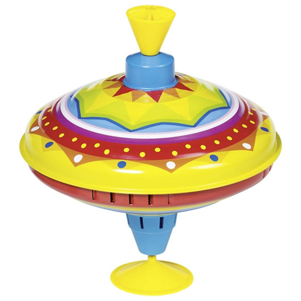 Toupie bourdonnante arc-en-ciel multicolore
