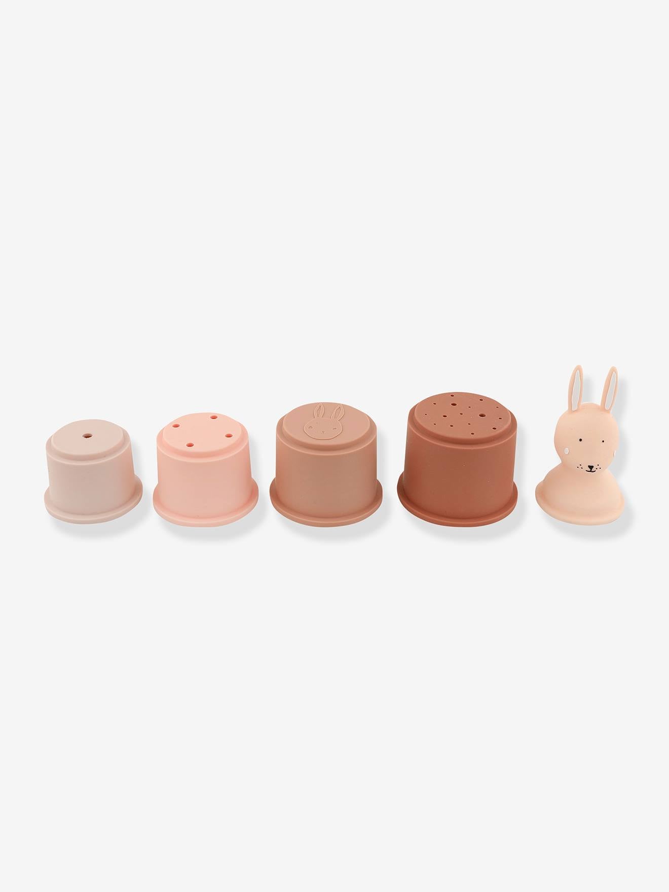 Tour à empiler en silicone mrs rabbit