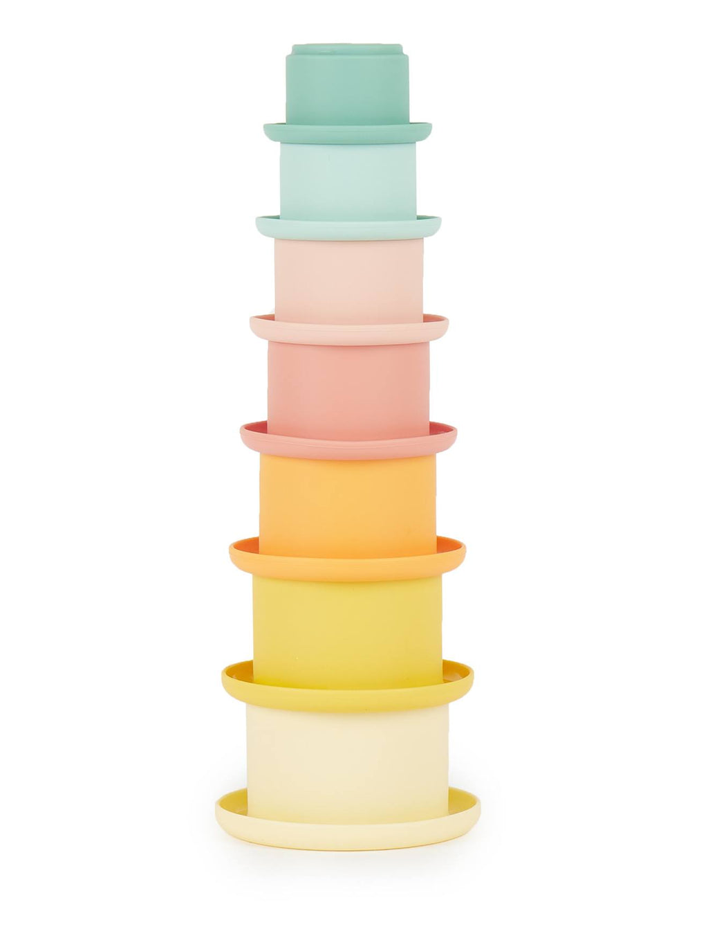 Tour à empiler silicone - gobelets empilables tropical vibes