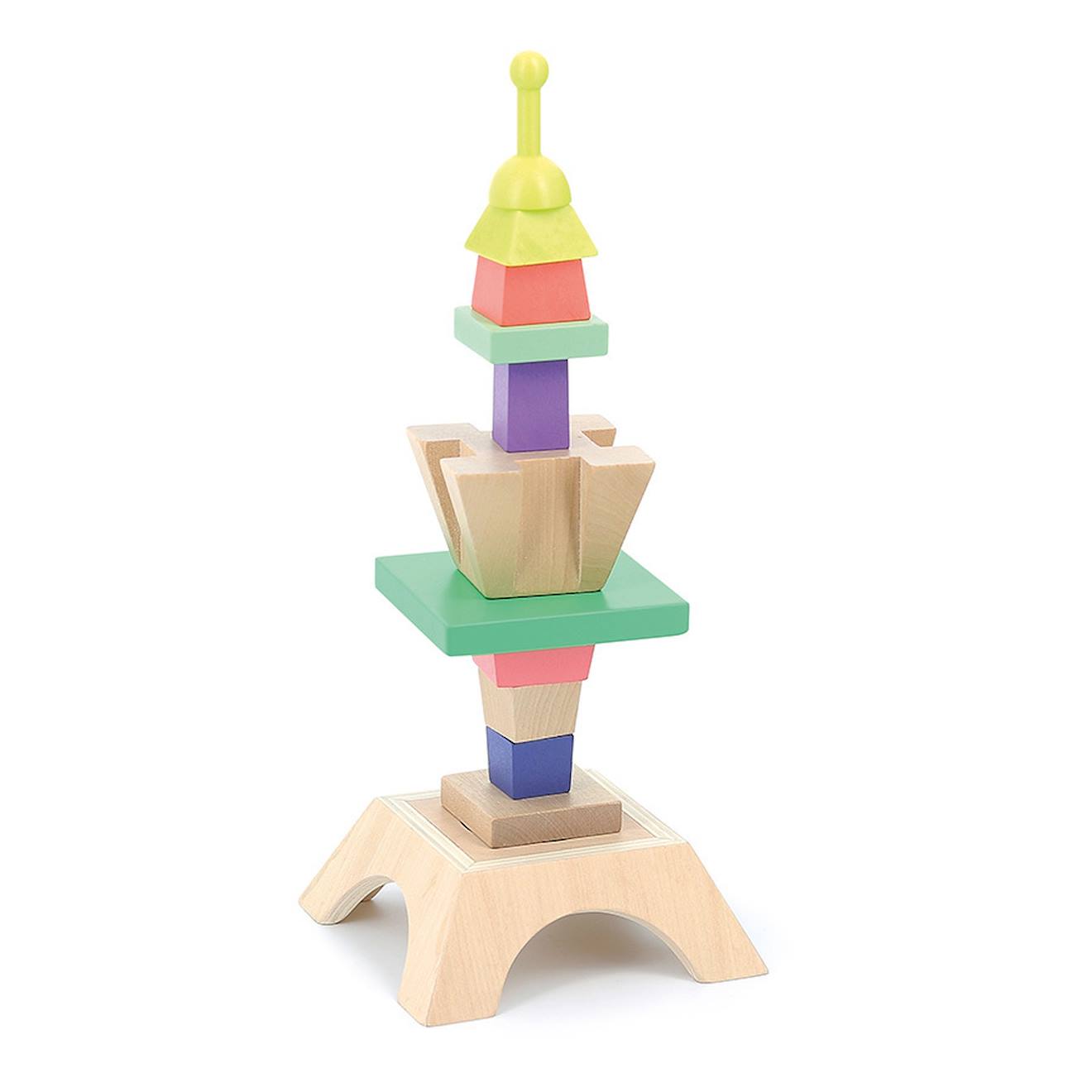 Tour eiffel empilable beige