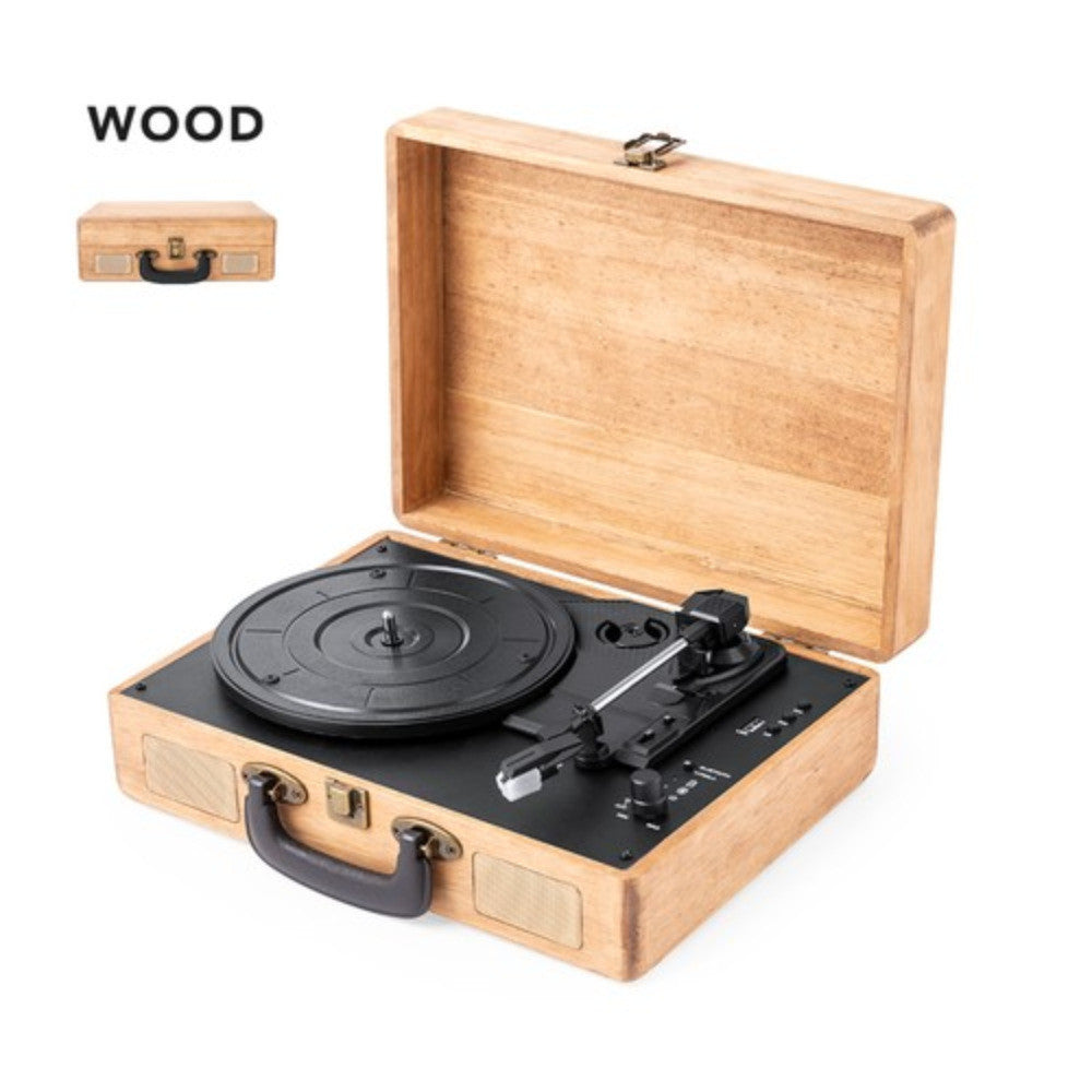 Tourne-Disque en Bois - Vinyle