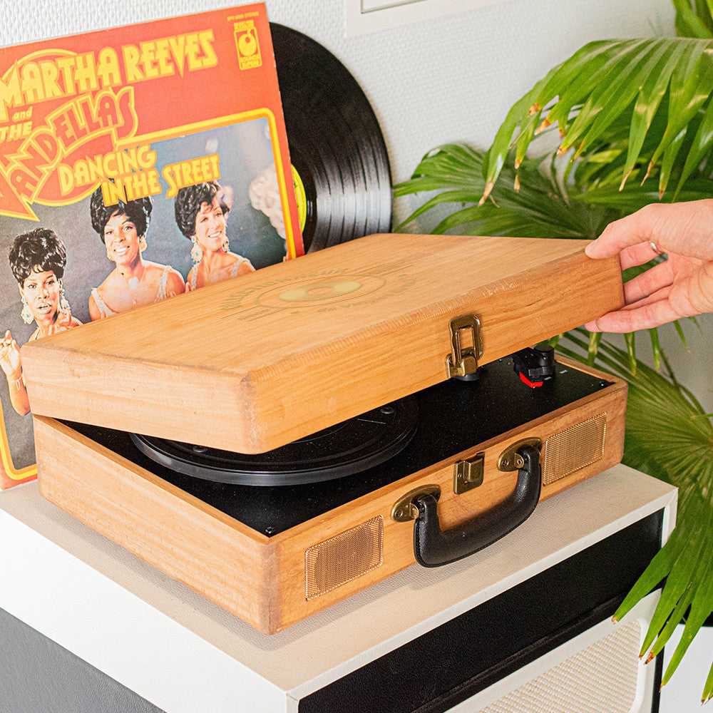 Tourne Disque Vinyle à Personnaliser - Vinyle