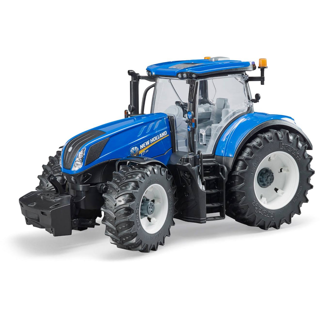 Tracteur new holland bleu