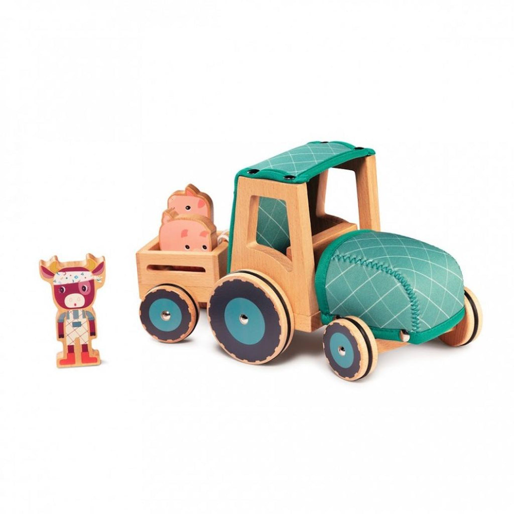 Tracteur rosalie vert