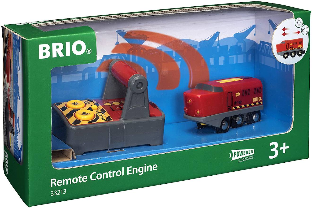 Train express radiocommandé rouge