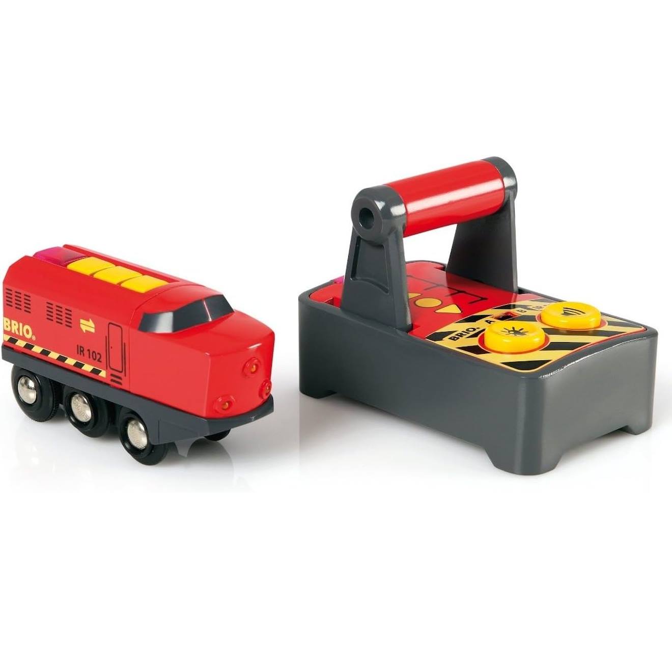 Train express radiocommandé rouge