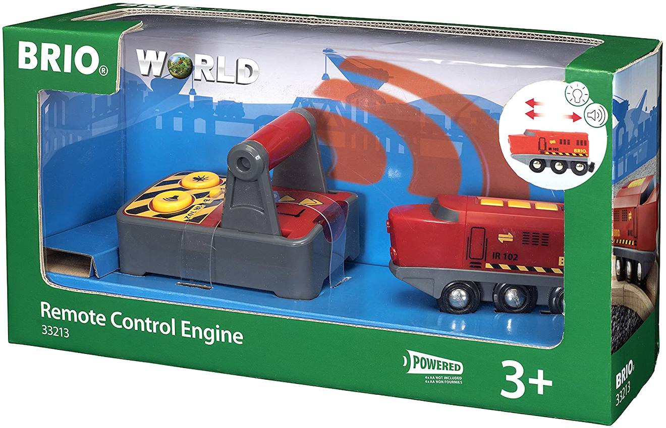 Train express radiocommandé rouge