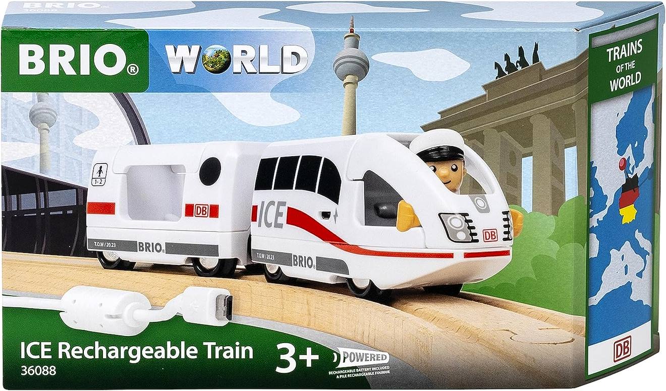 Train ice rechargeable blanc