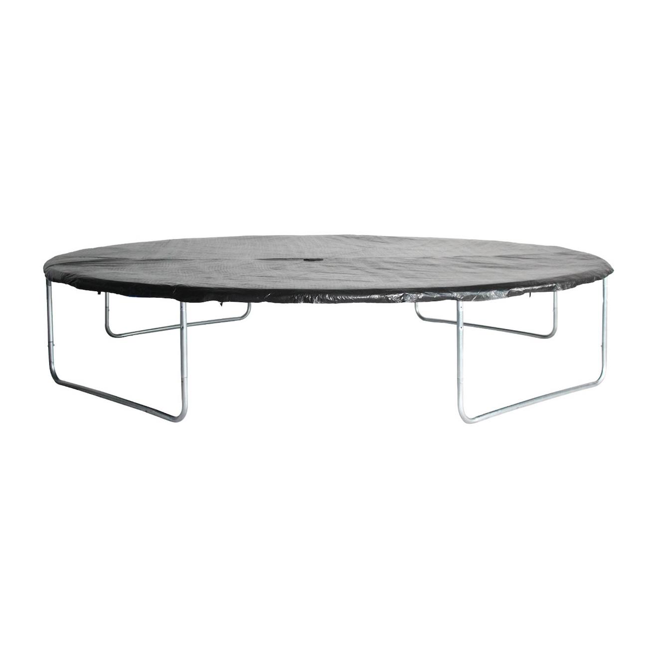 Trampoline 400cm filet protection mercure gris