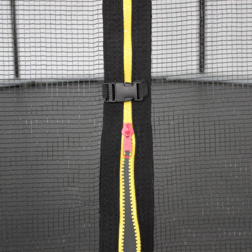 Trampoline 430cm filet protection venus gris