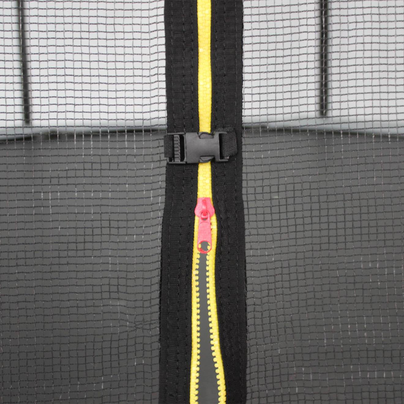 Trampoline 430cm filet protection venus gris