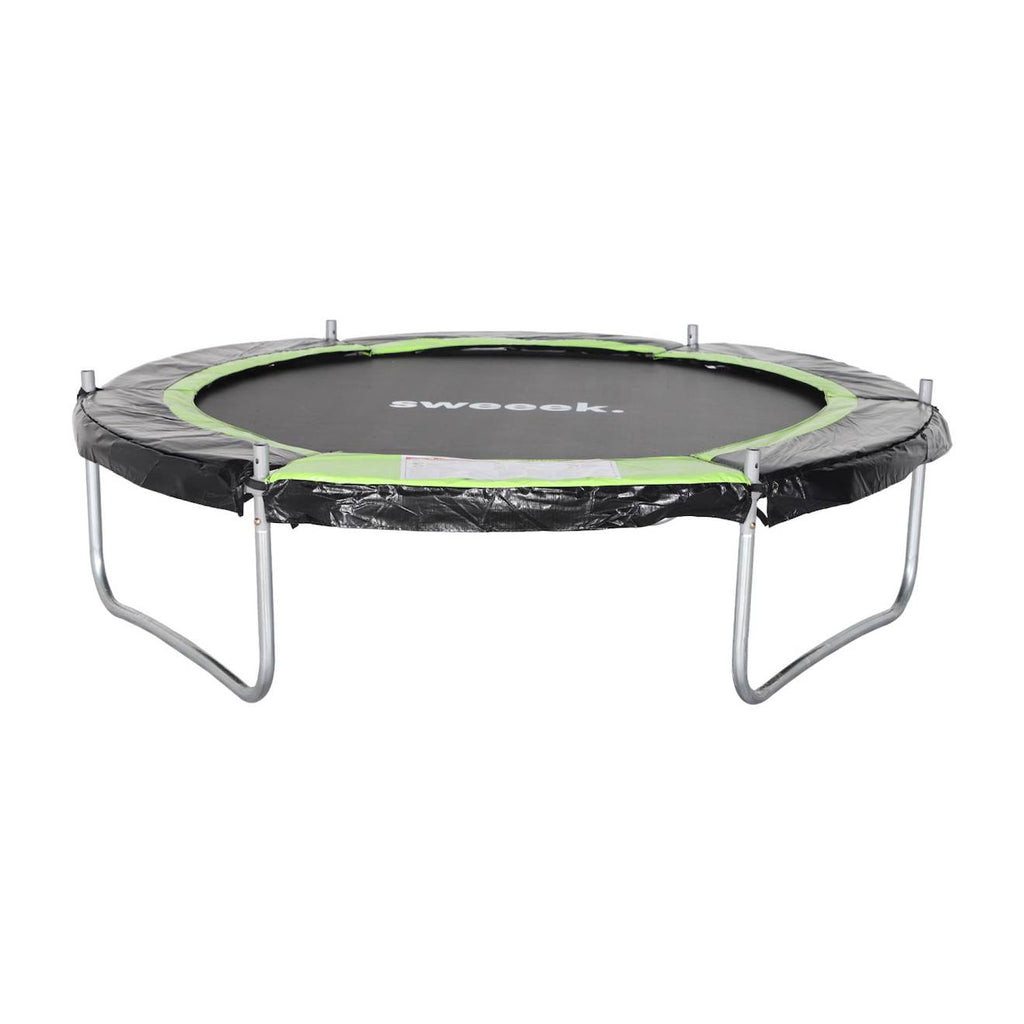 Trampoline ø180cm cassiopée avec filet de protection vert