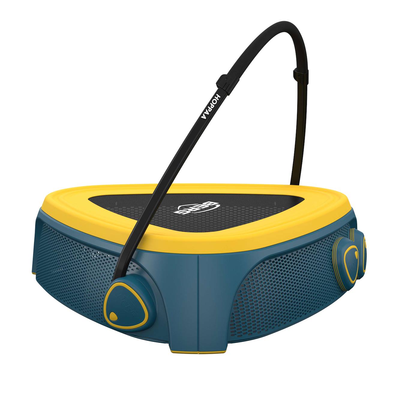 Trampoline pour tout-petits, 1+ ans, hoppaa yellow