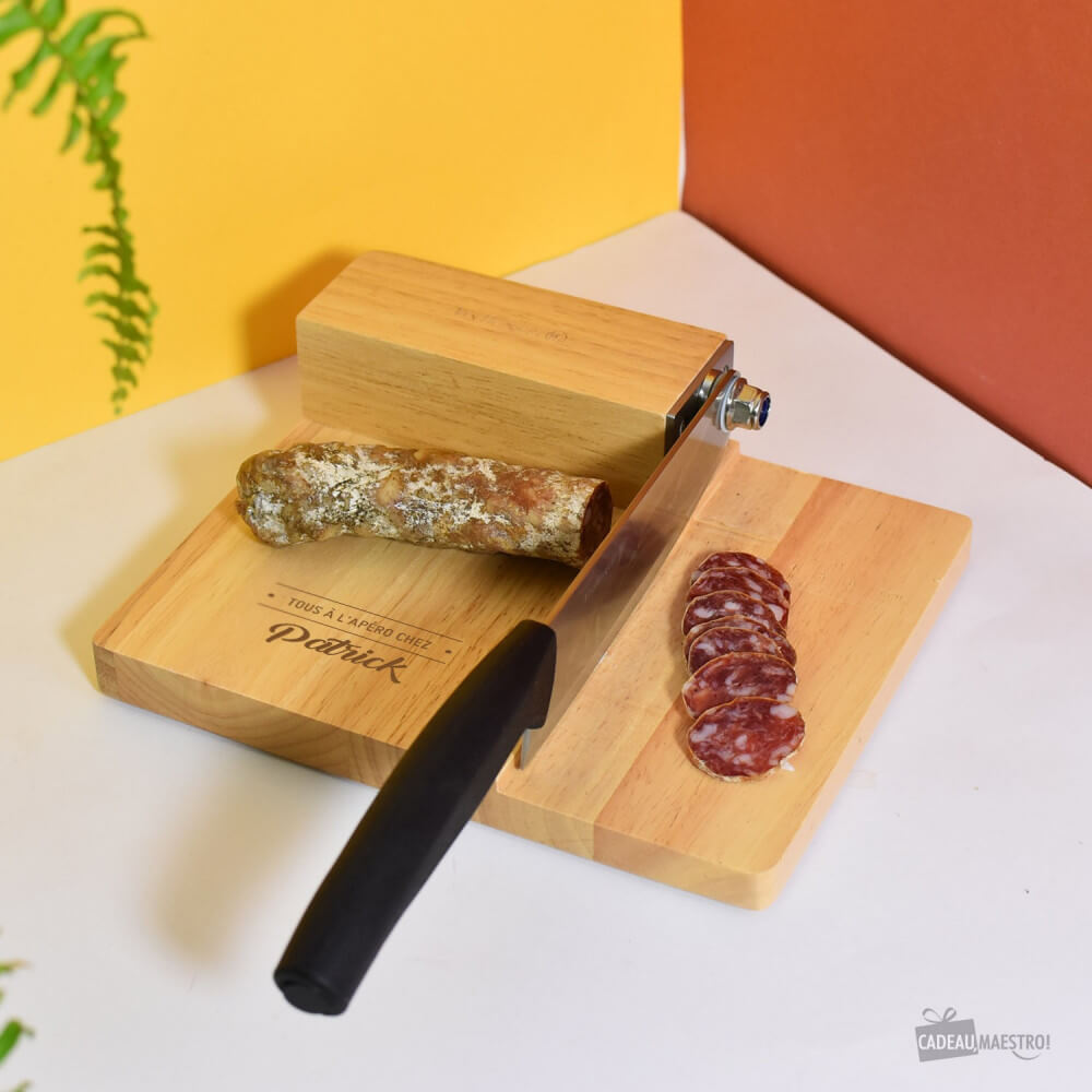 Trancheuse de Cuisine à Personnaliser - Guillotine à Saucisson