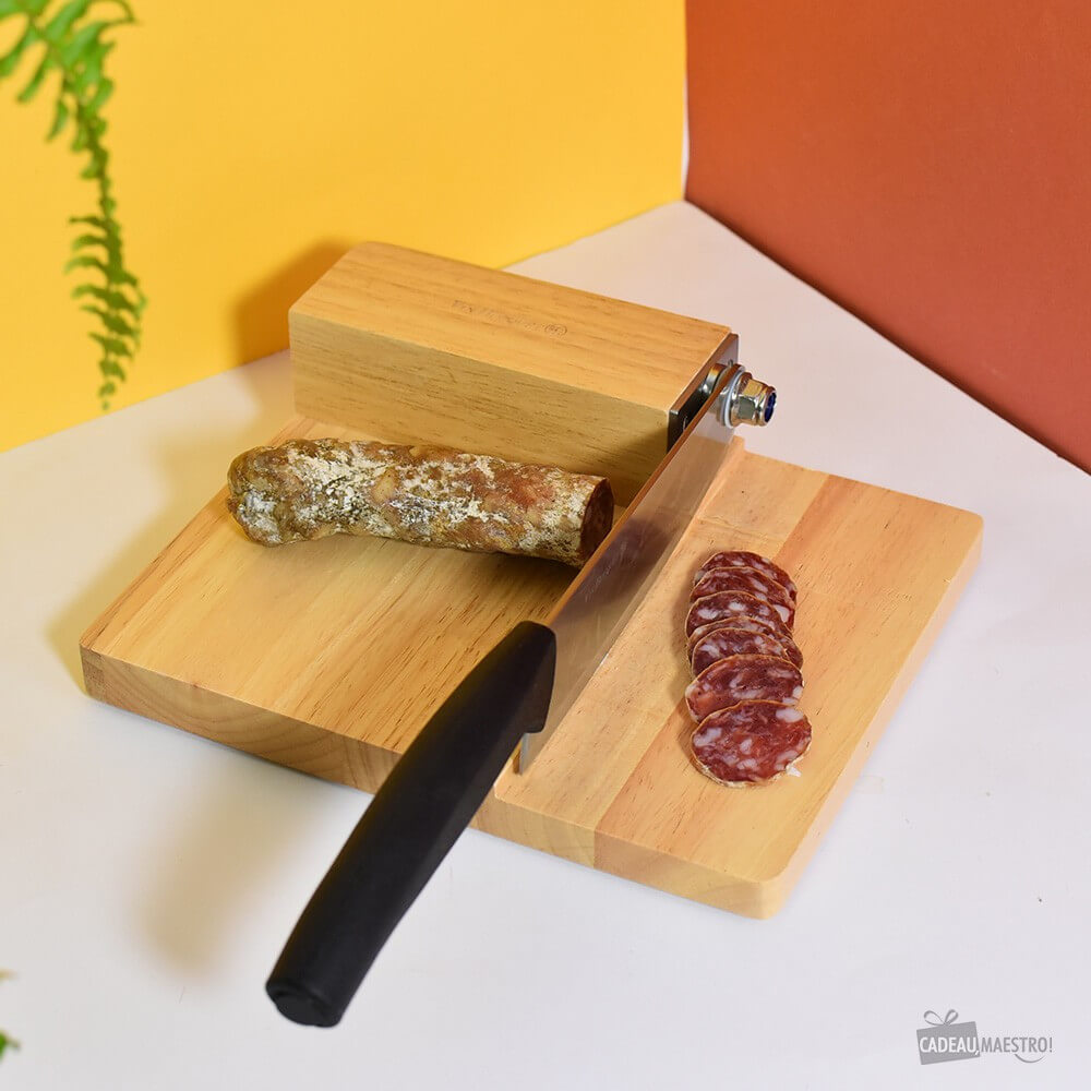 Trancheuse de Cuisine en Bois - Ustensiles de Cuisine CadoMaestro