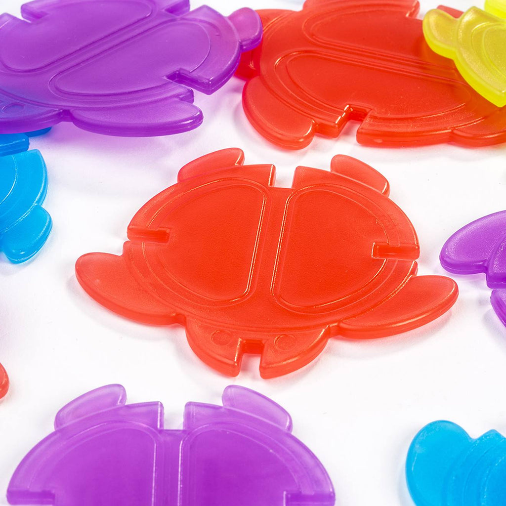 Translucent math turtles bleu