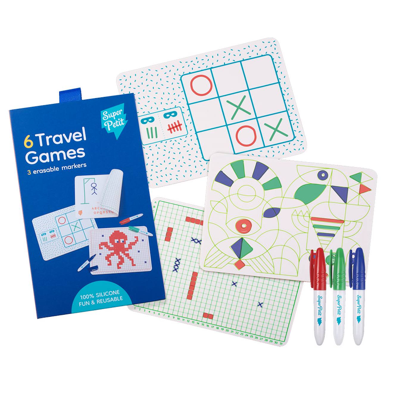 Travel game - 6 jeux nomades multi-coloured