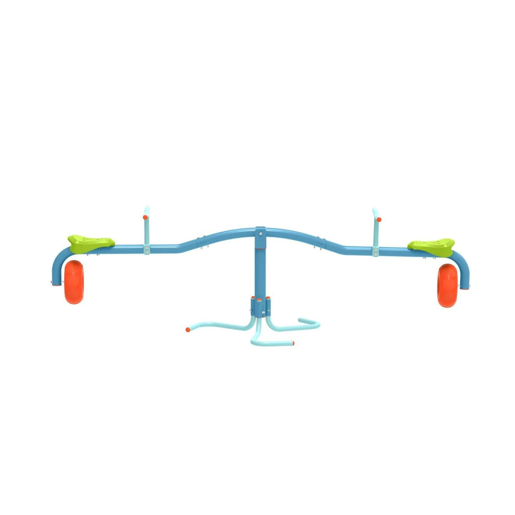 Trébuchet spiro spin cyclone métal bleu - rouge - vert