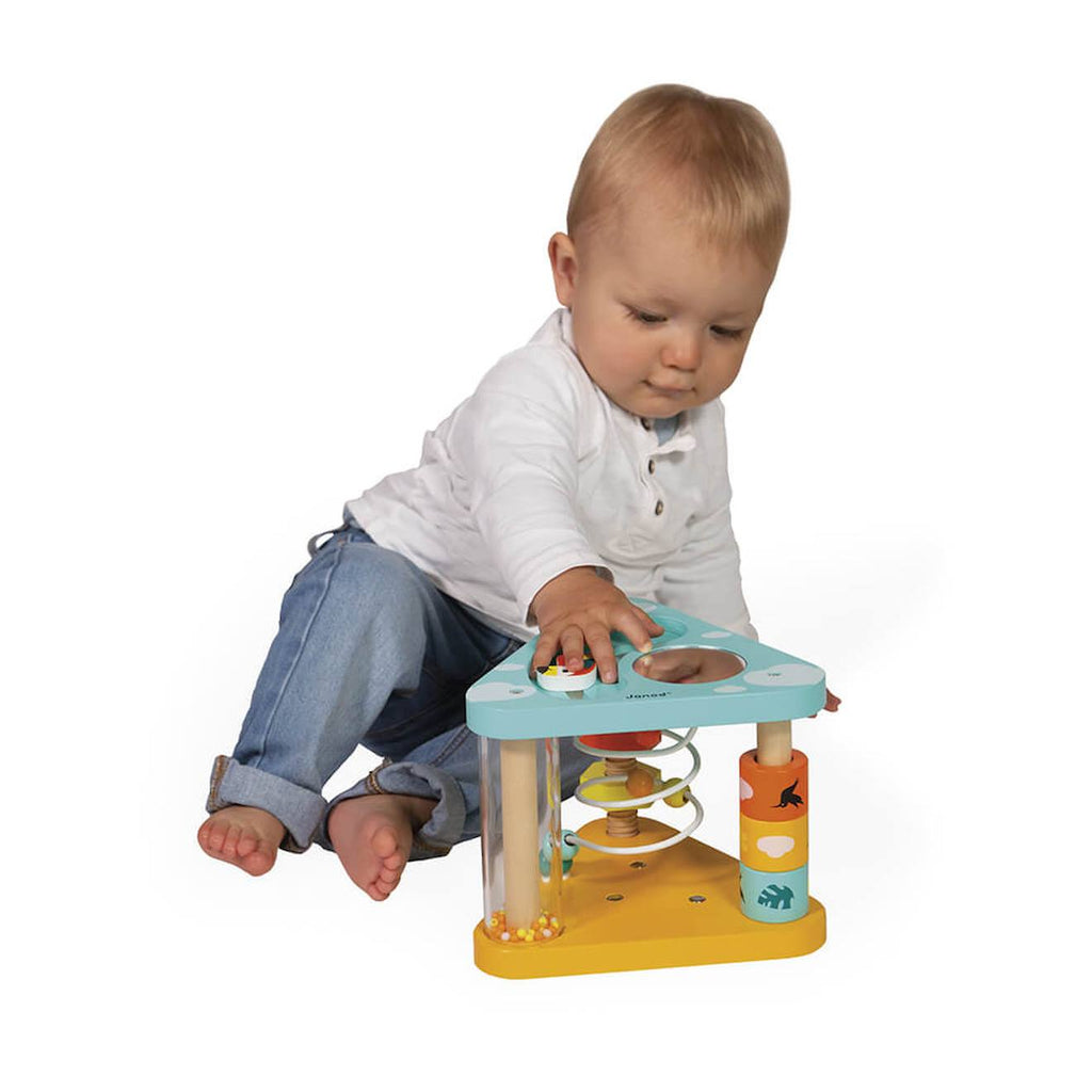 Triangle multi-activités tropik en bois FSC multicolore