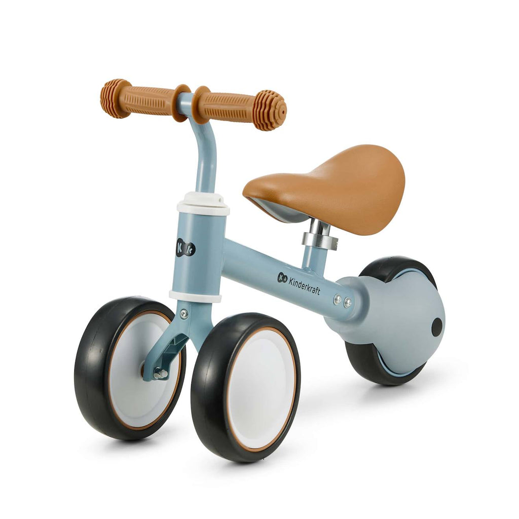 Tricycle compact enfant dès 1 an réglable bleu