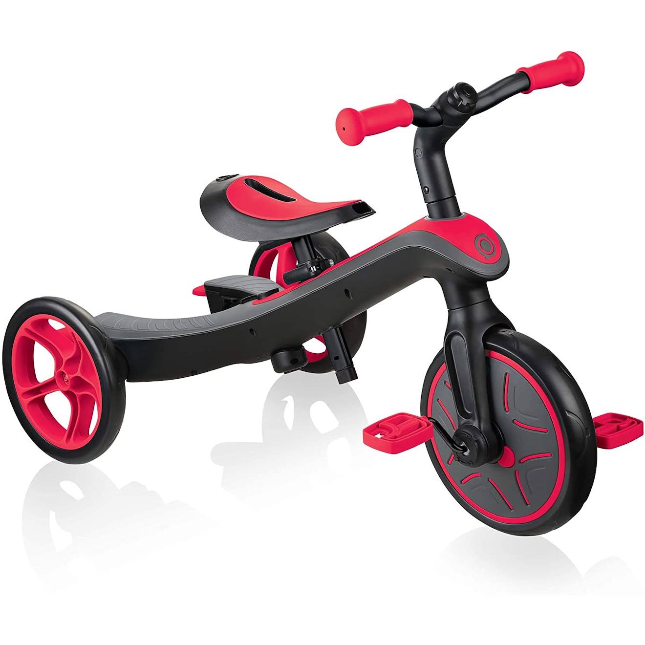 Tricycle et draisienne tout en un - trike explorer 4 en 1 rouge