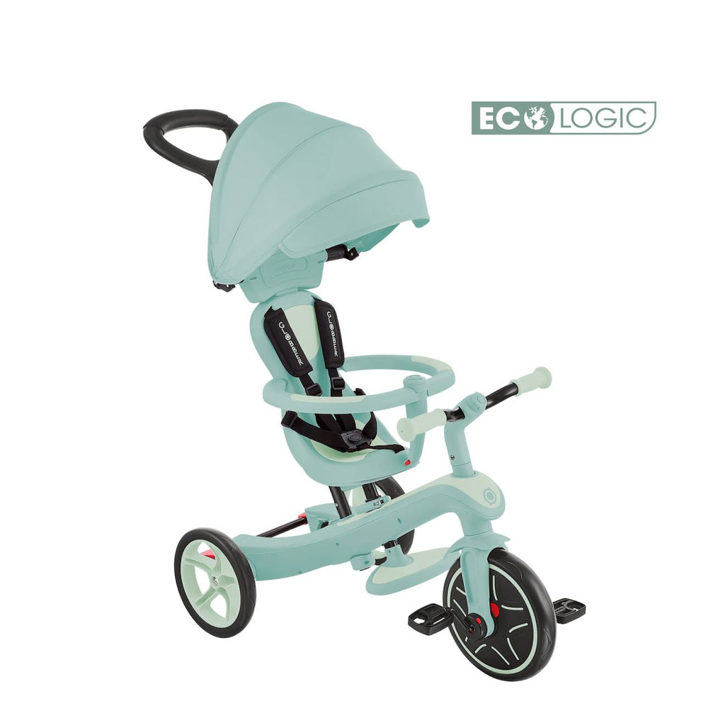 Tricycle évolutif explorer 4 en 1 deluxe eco vert pistache