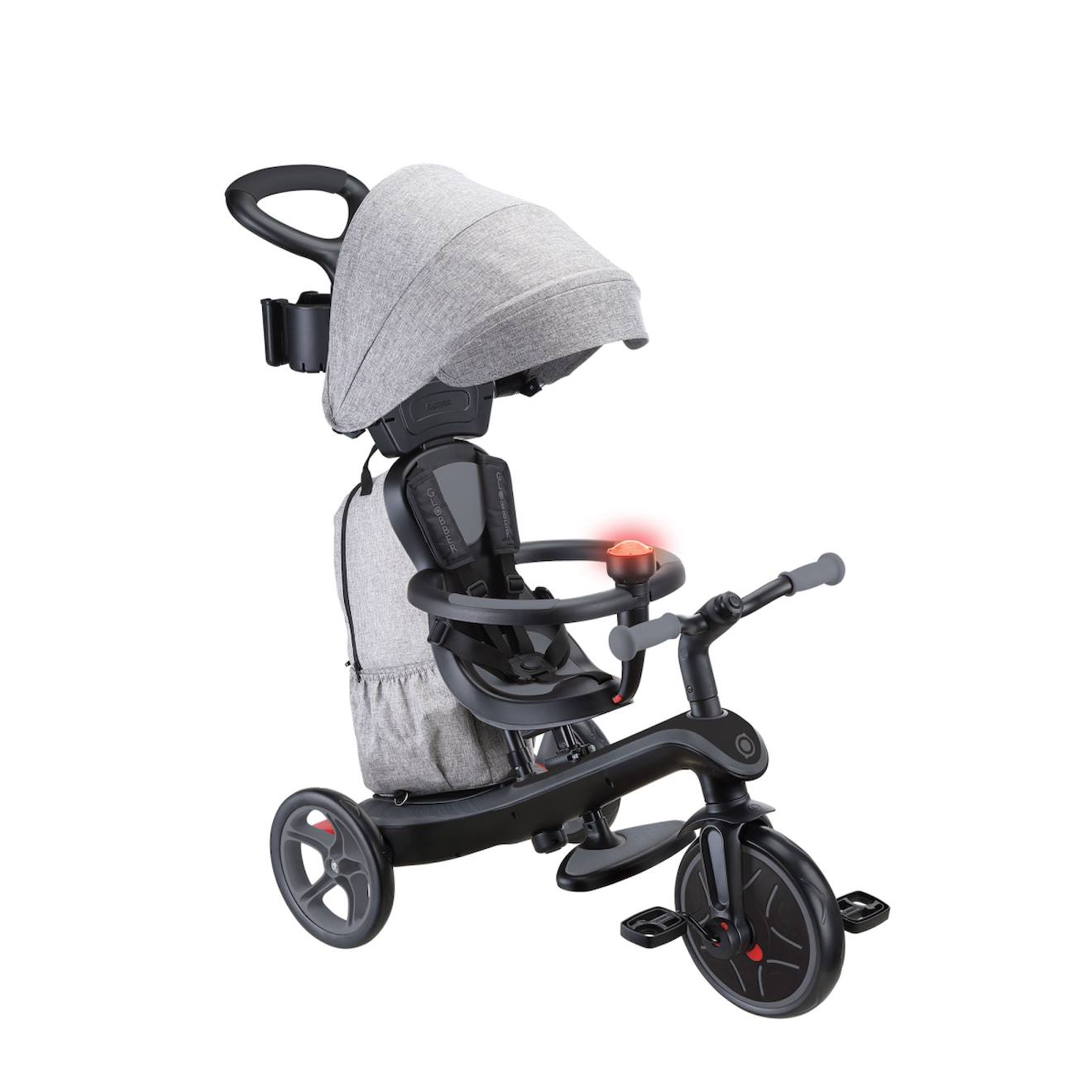 Tricycle évolutif explorer 4 en 1 deluxe play gris