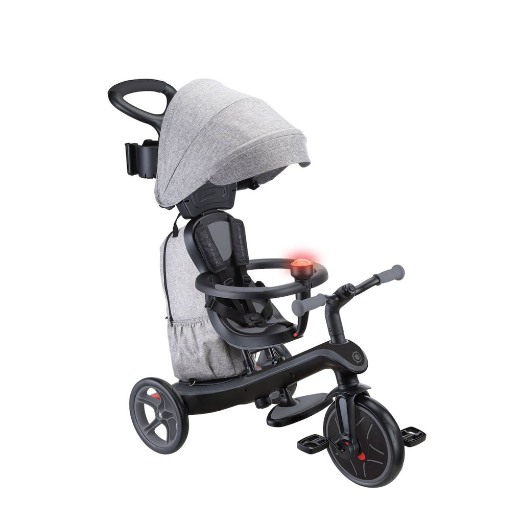 Tricycle évolutif explorer 4 en 1 deluxe play gris
