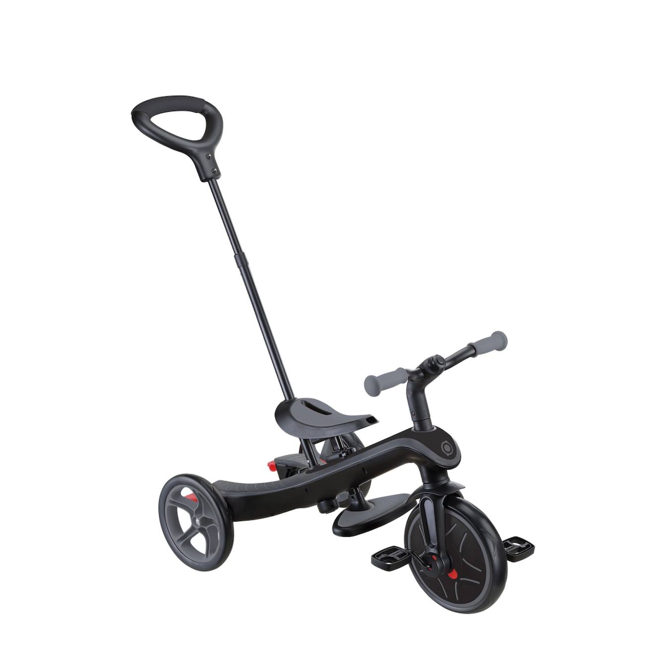 Tricycle évolutif explorer 4 en 1 deluxe play gris