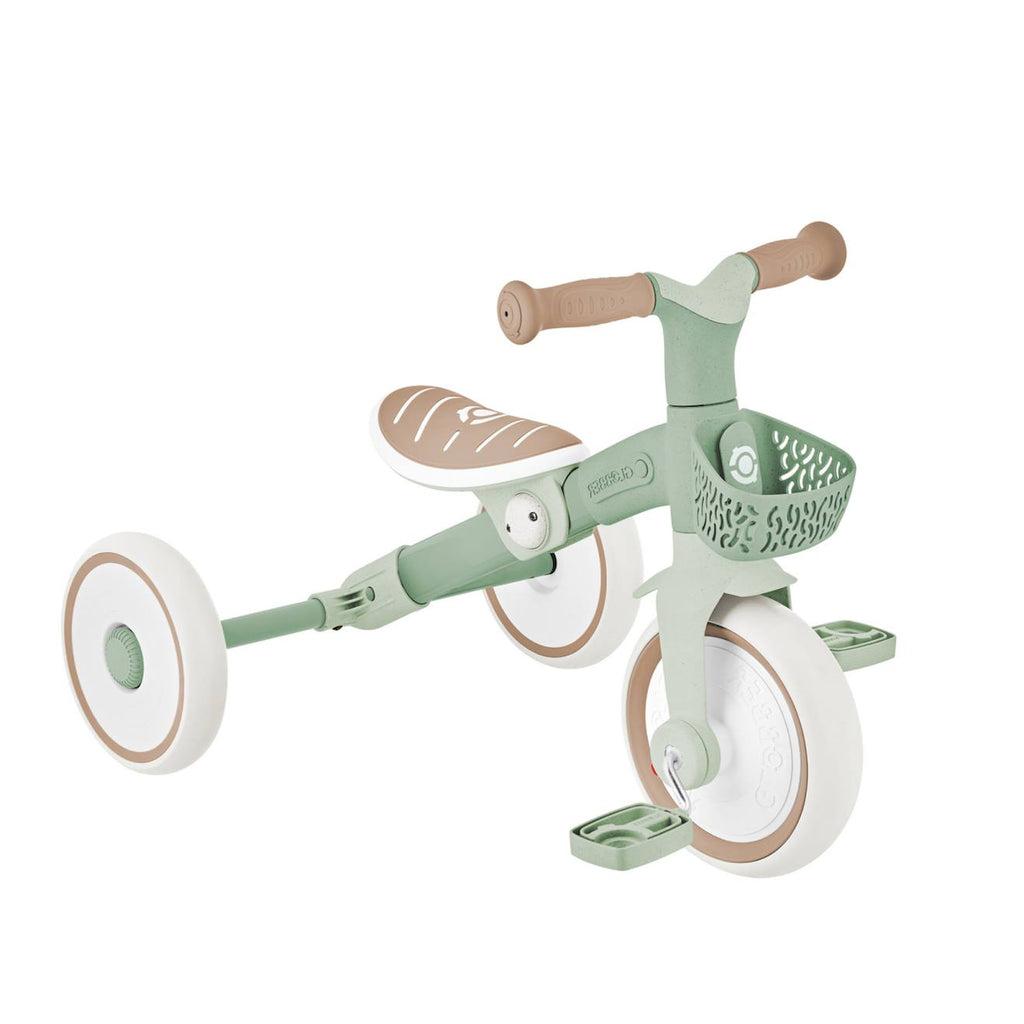 Tricycle learning 2 en 1 plus eco vert sauge