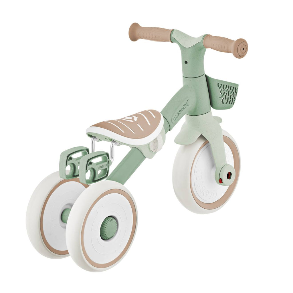 Tricycle learning 2 en 1 plus eco vert sauge