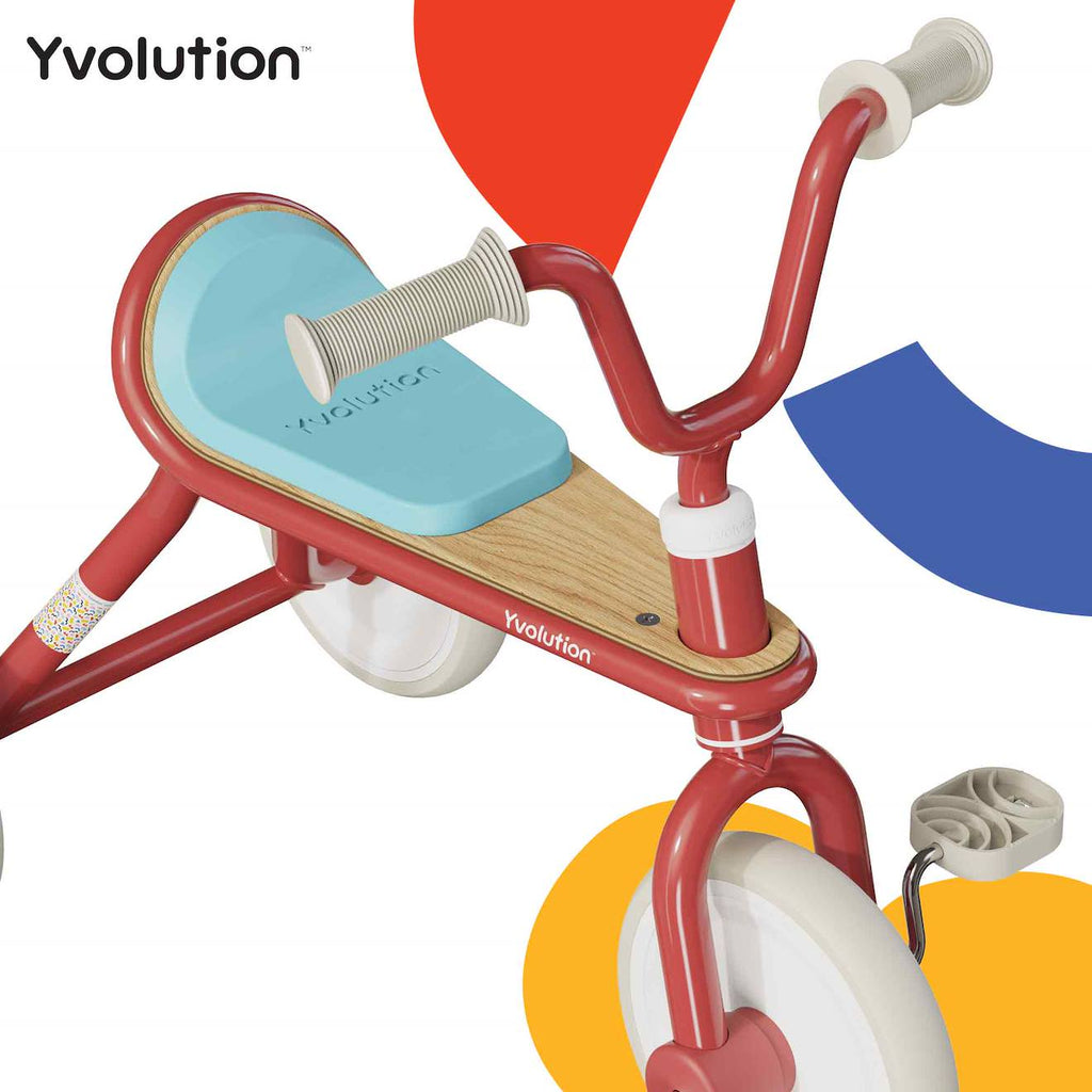 Tricycle vintage ergonomique classic trike rouge