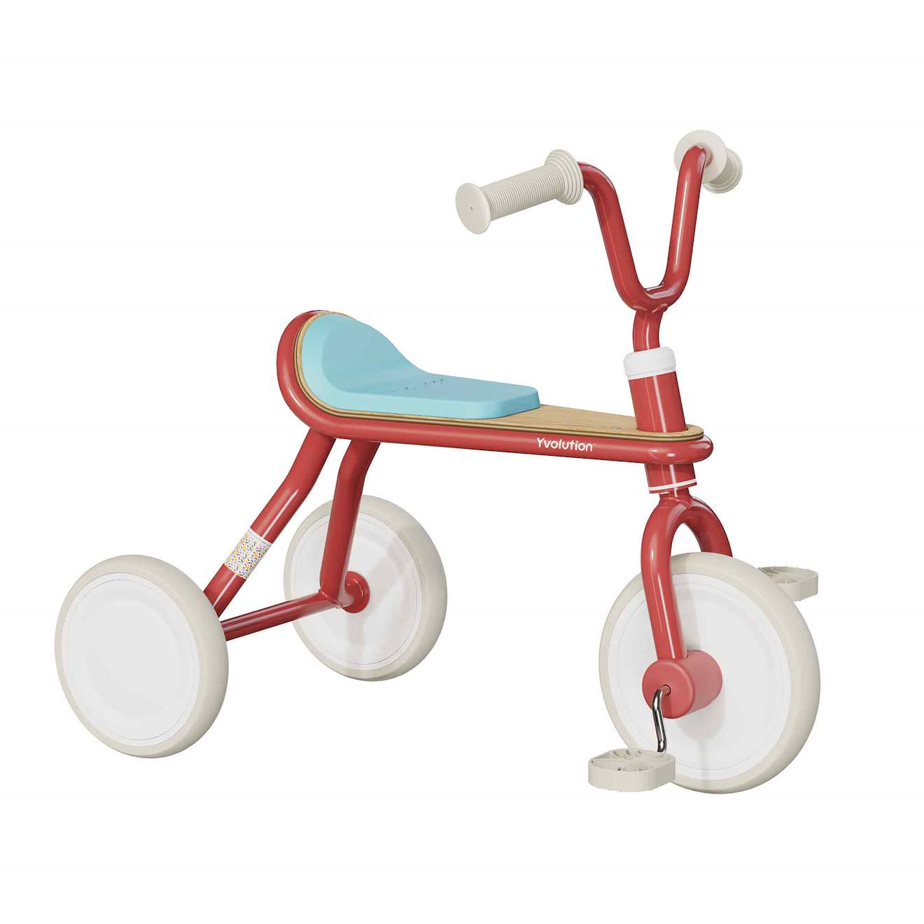 Tricycle vintage ergonomique classic trike rouge