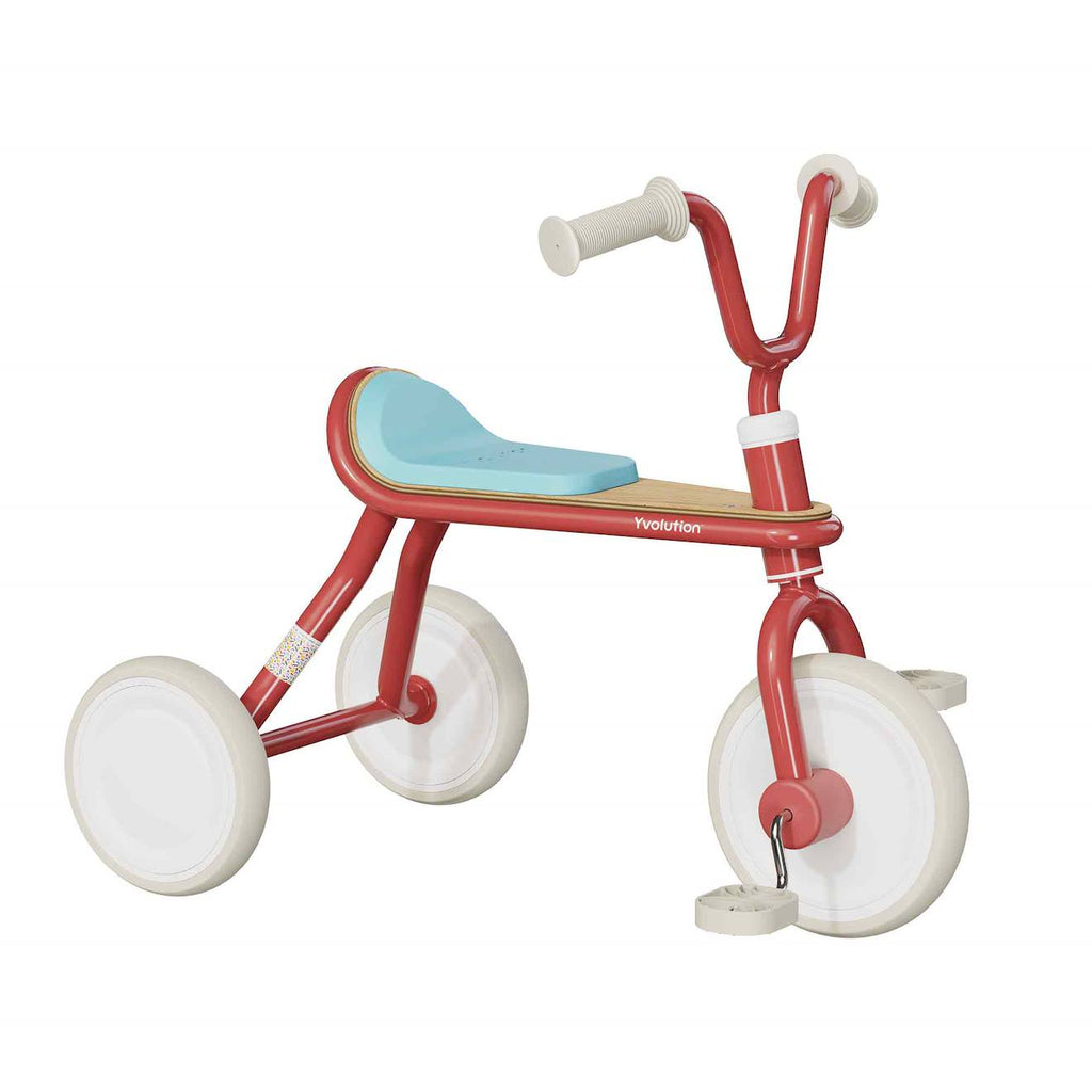 Tricycle vintage ergonomique classic trike rouge