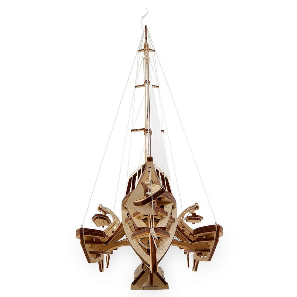 Trimaran en Bois à Monter - Maquette Bois Ugears