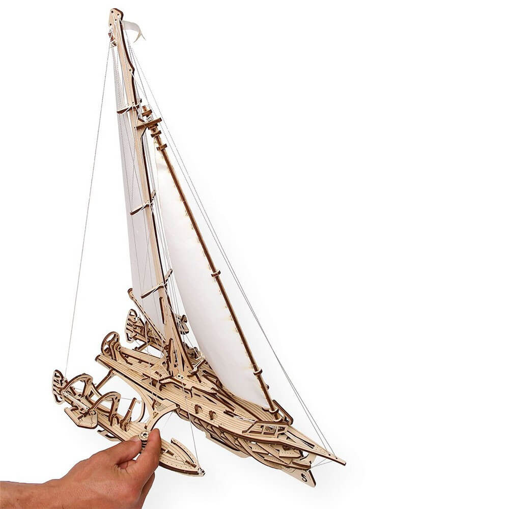 Trimaran en Bois à Monter - Maquette Bois Ugears