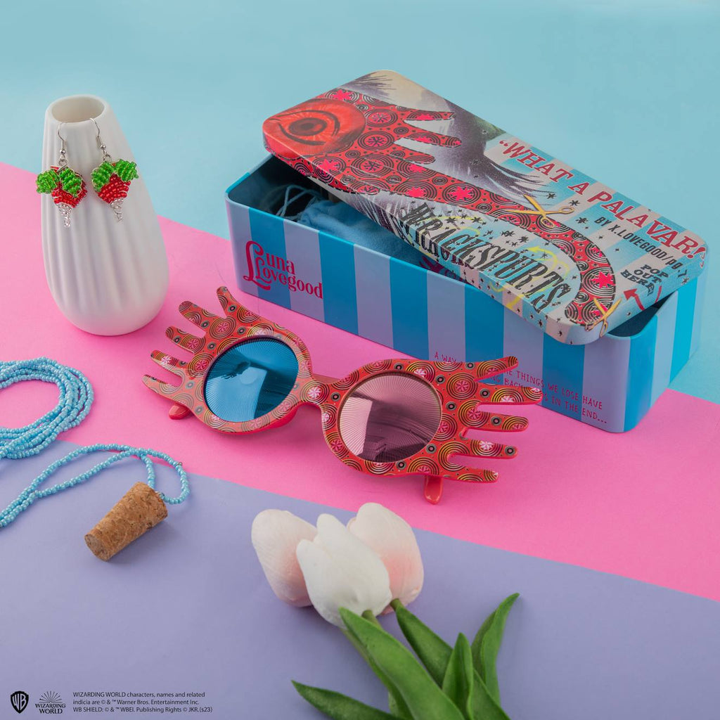 Trio D'accessoires de Luna Lovegood - Harry Potter Rose