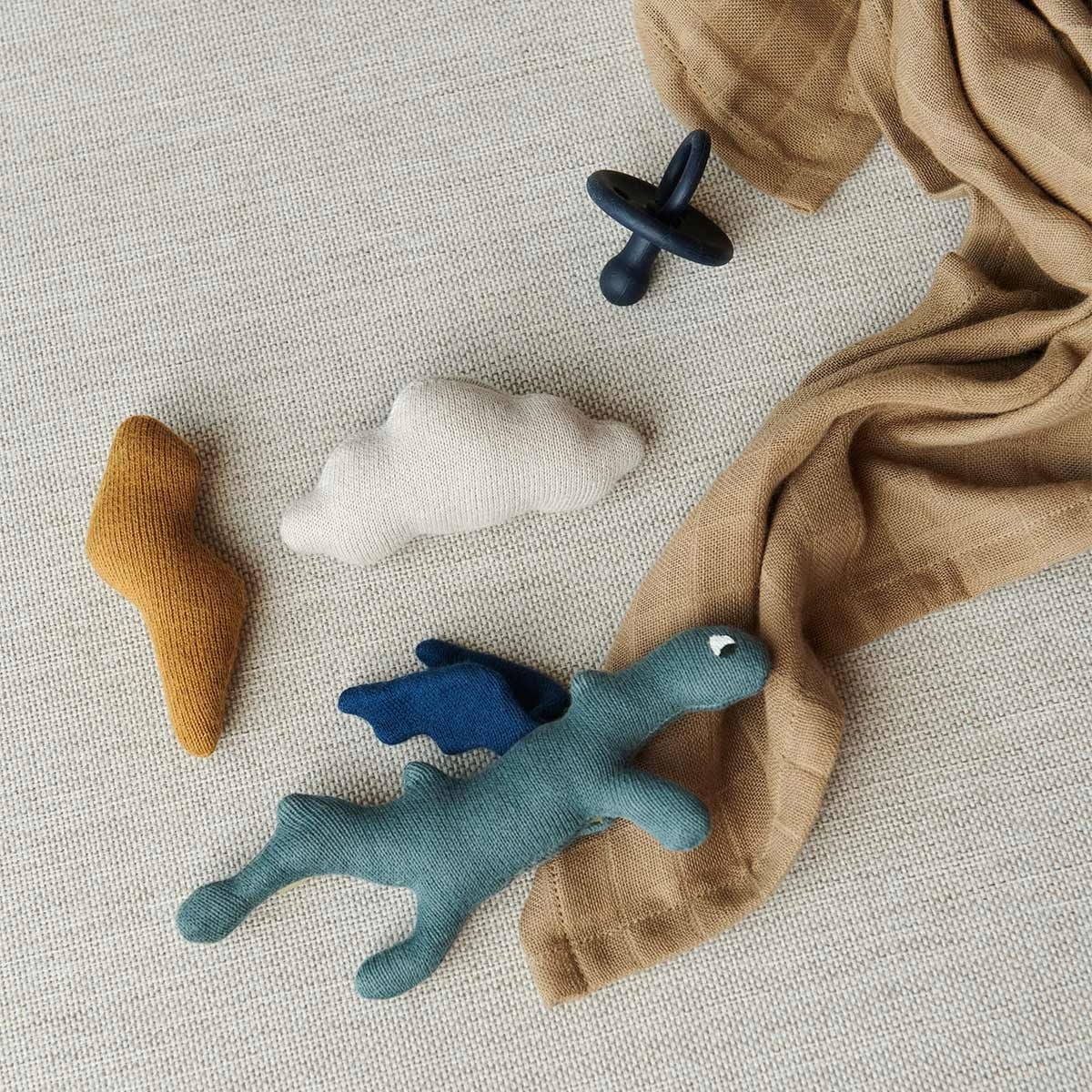 Trio de peluches animaux