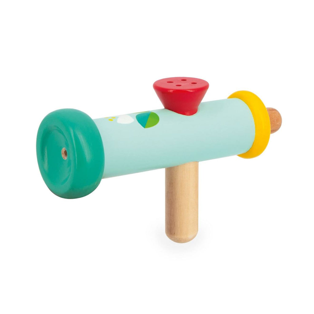 Trompette en bois gioia vert