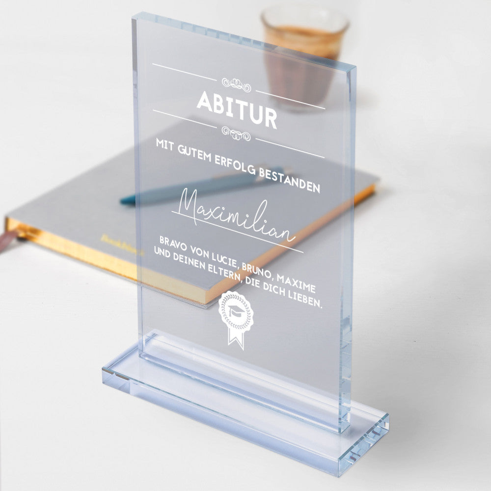 Trophée Diplôme à Personnaliser - Trophée Personnalisé CadoMaestro