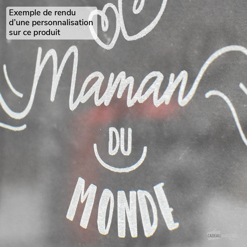 Trophée en Verre Merci à Personnaliser - Trophée Personnalisé