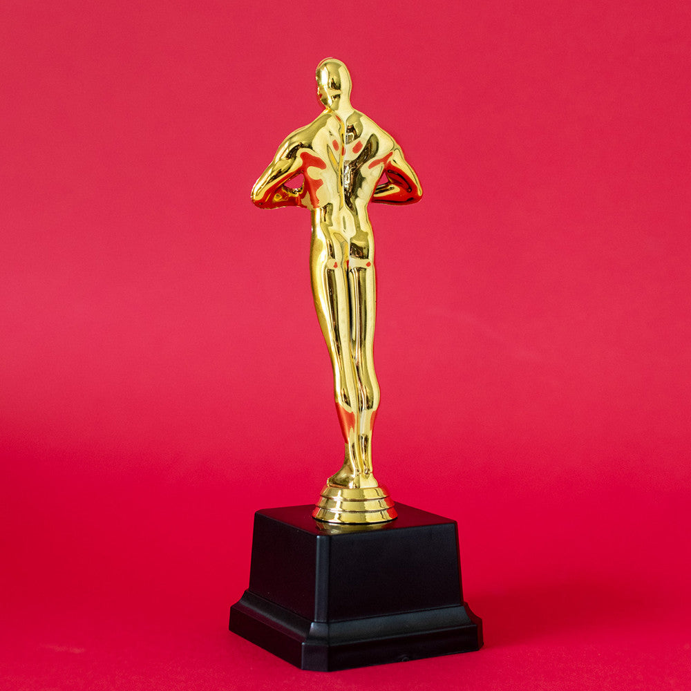 Trophée Statuette Golden Award à Personnaliser - Trophée Personnalisé