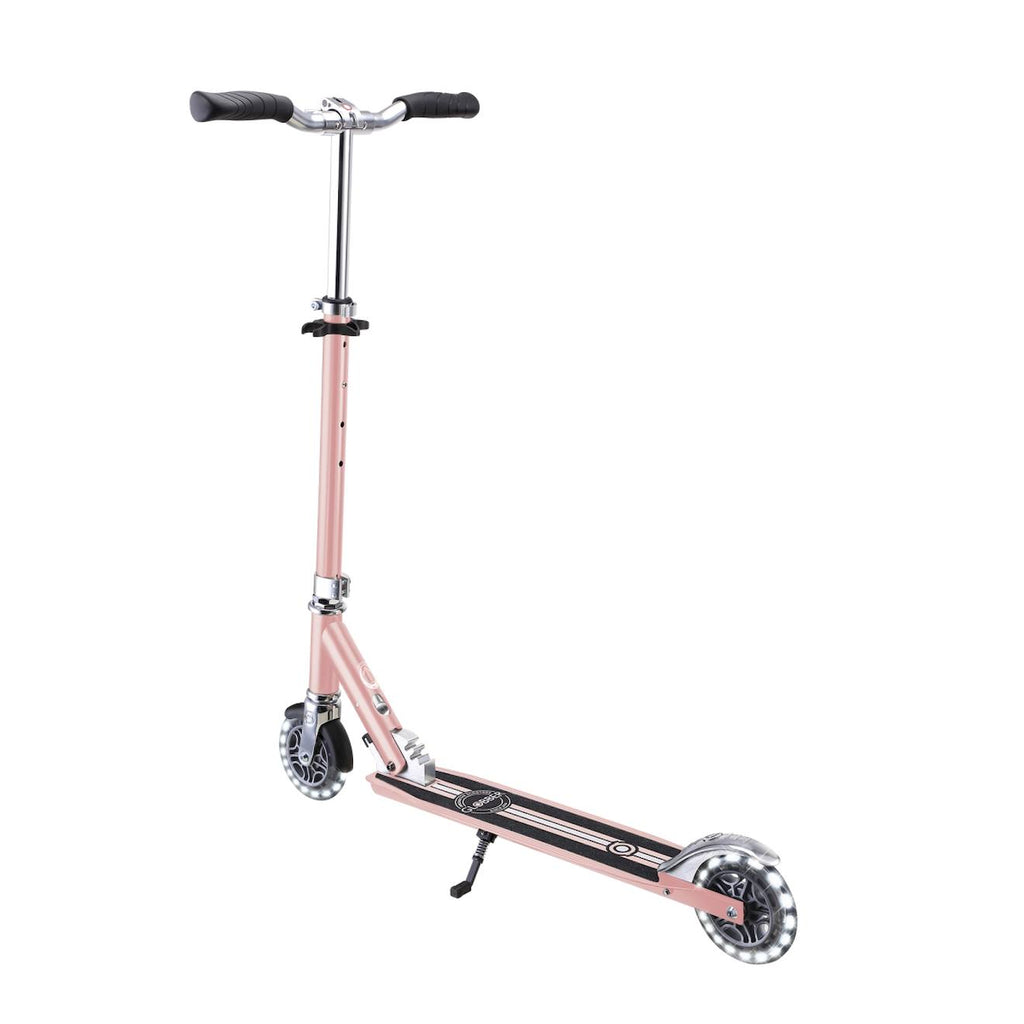 Trottinette 2 roues flow element lights rose pastel