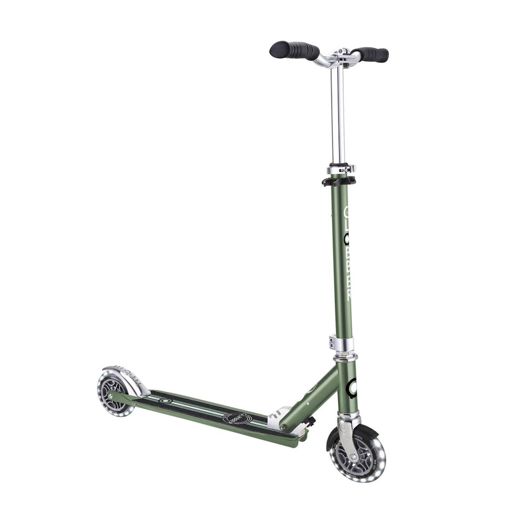 Trottinette 2 roues flow element lights vert olive