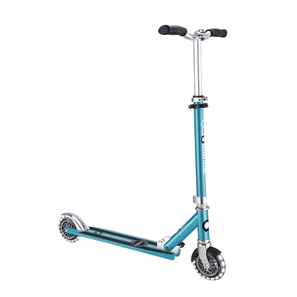 Trottinette 2 roues flow element lights bleu aqua